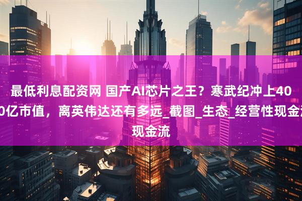 最低利息配资网 国产AI芯片之王？寒武纪冲上4000亿市值，离英伟达还有多远_截图_生态_经营性现金流